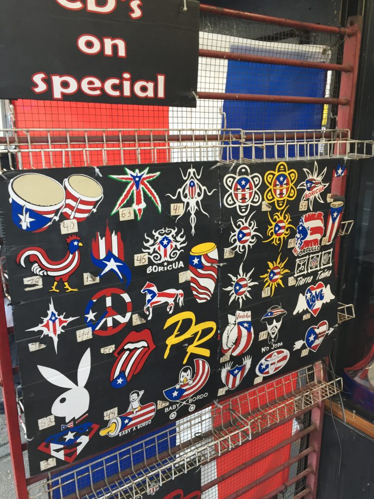 Photo of a merchandise in a gift shop